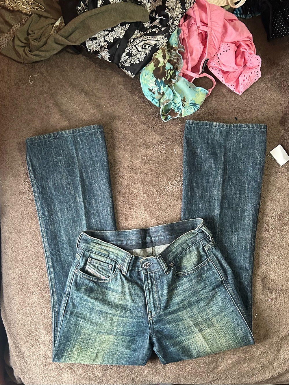 Vintage Diesel Low Rise Women's Boot Cut Jeans